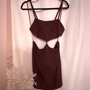 Almost Backless Dress.